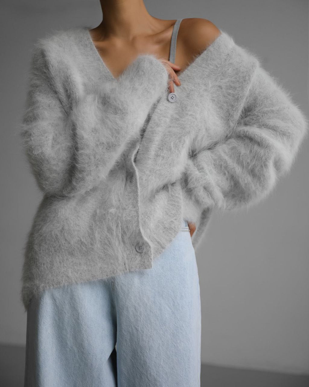 Haribo | Cardigan couture en cachemire